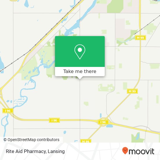 Mapa de Rite Aid Pharmacy