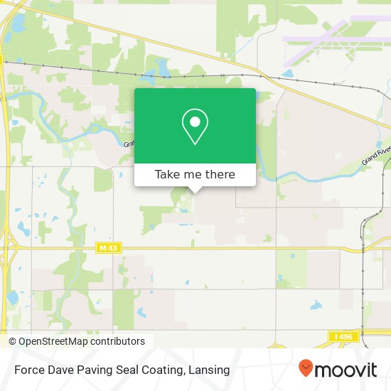 Force Dave Paving Seal Coating map