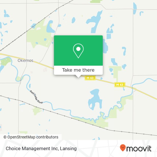 Choice Management Inc map