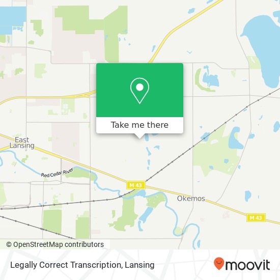 Mapa de Legally Correct Transcription