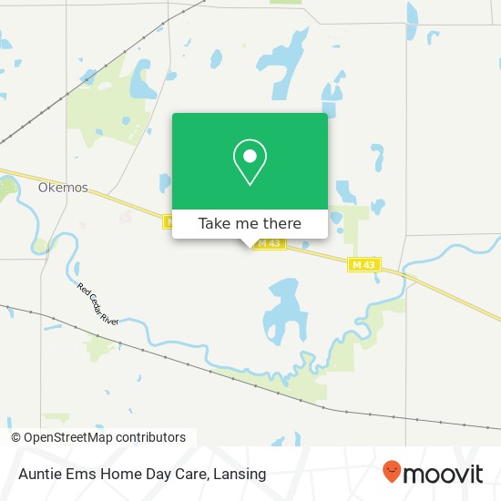 Auntie Ems Home Day Care map