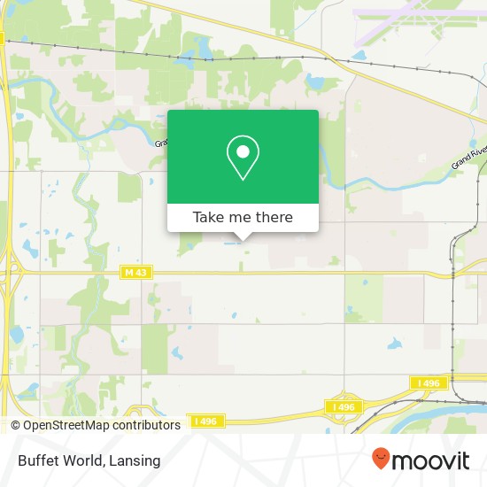 Buffet World map