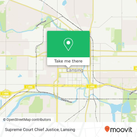 Supreme Court Chief Justice map