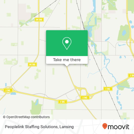 Mapa de Peoplelink Staffing Solutions