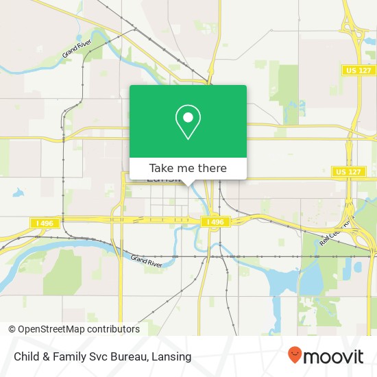 Mapa de Child & Family Svc Bureau