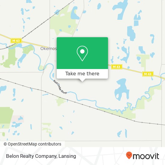 Belon Realty Company map