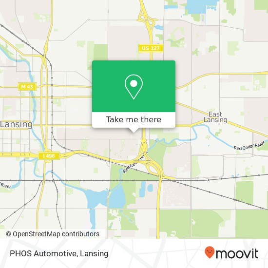 PHOS Automotive map