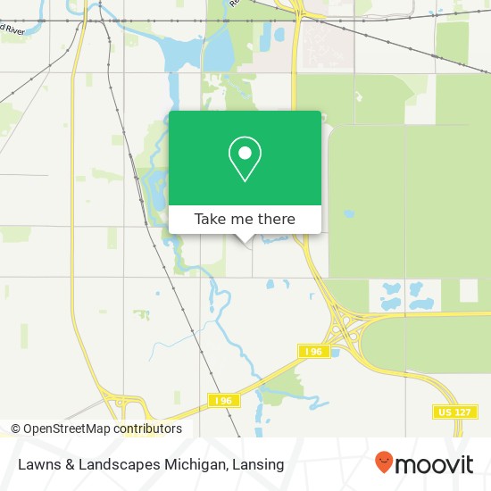 Mapa de Lawns & Landscapes Michigan