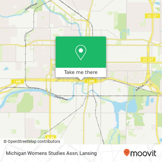 Mapa de Michigan Womens Studies Assn