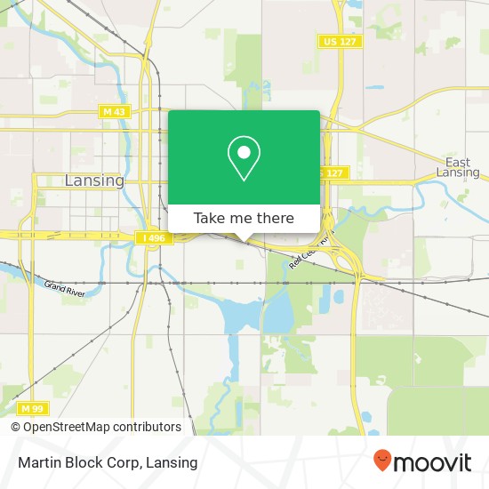 Mapa de Martin Block Corp