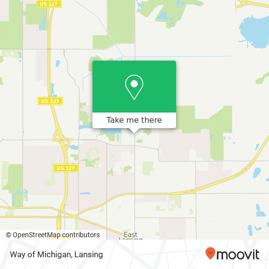 Way of Michigan map