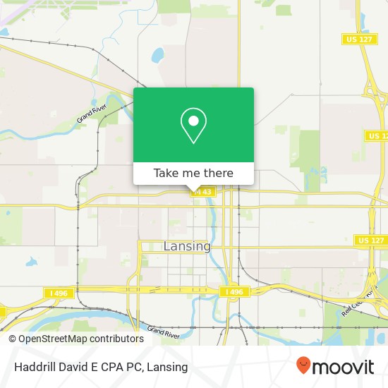 Haddrill David E CPA PC map