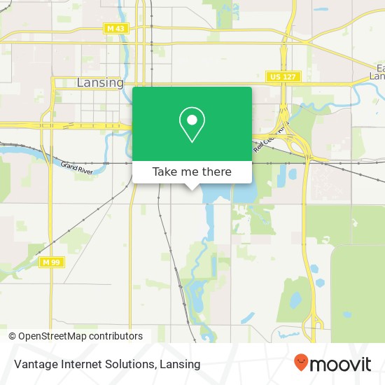 Vantage Internet Solutions map