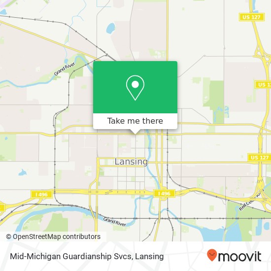 Mid-Michigan Guardianship Svcs map