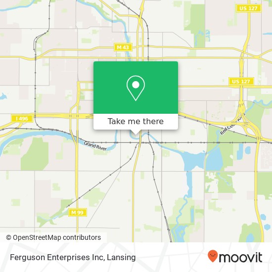 Ferguson Enterprises Inc map