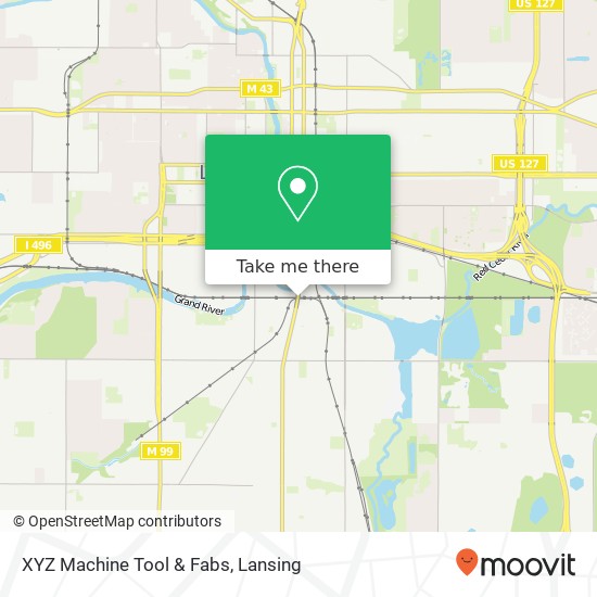 XYZ Machine Tool & Fabs map