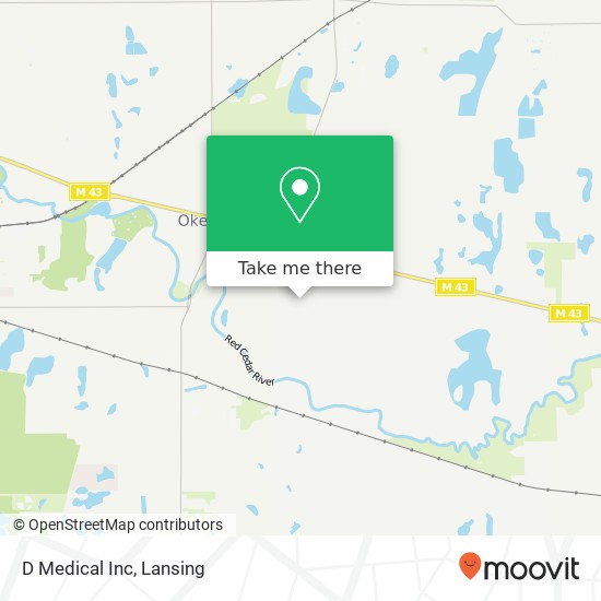 D Medical Inc map