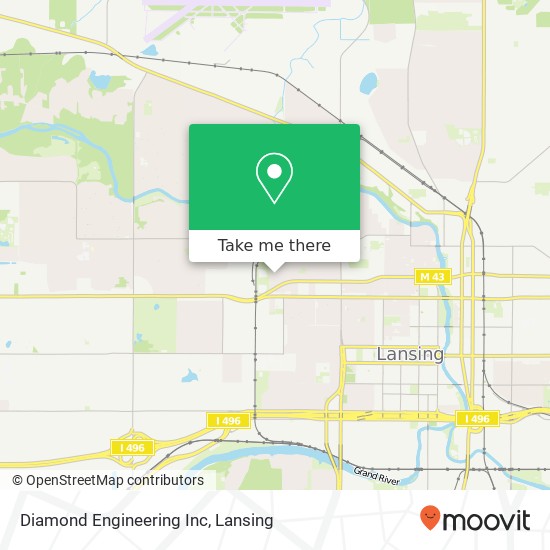 Diamond Engineering Inc map