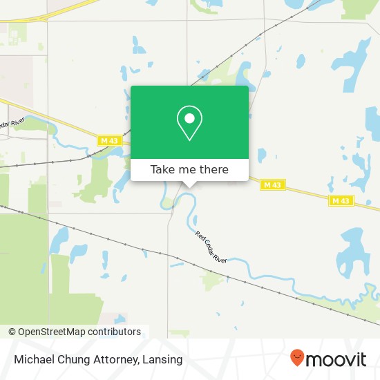 Michael Chung Attorney map