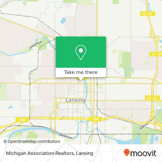 Michigan Association-Realtors map