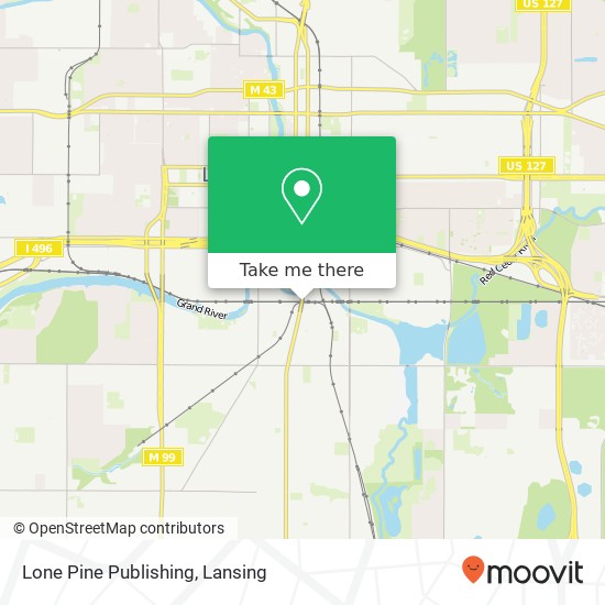 Mapa de Lone Pine Publishing
