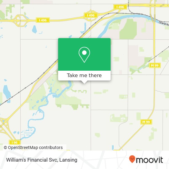 William's Financial Svc map