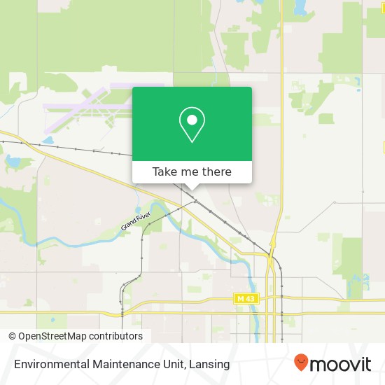 Environmental Maintenance Unit map