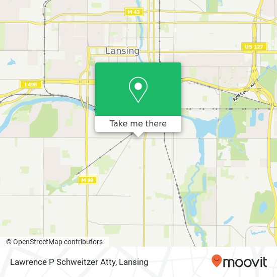 Mapa de Lawrence P Schweitzer Atty