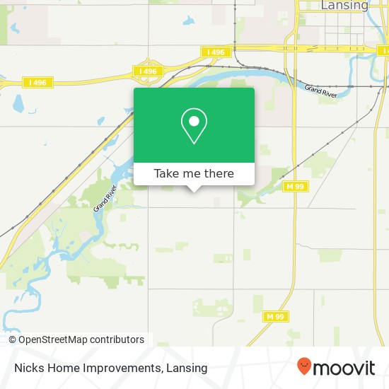 Nicks Home Improvements map