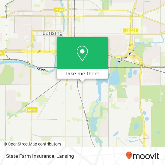 State Farm Insurance map