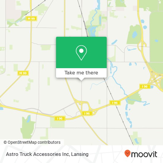 Astro Truck Accessories Inc map