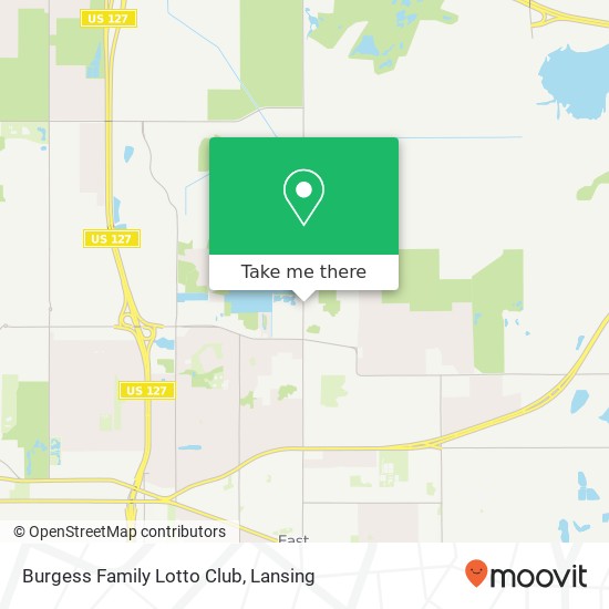 Burgess Family Lotto Club map
