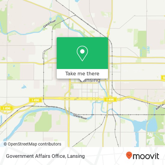 Government Affairs Office map