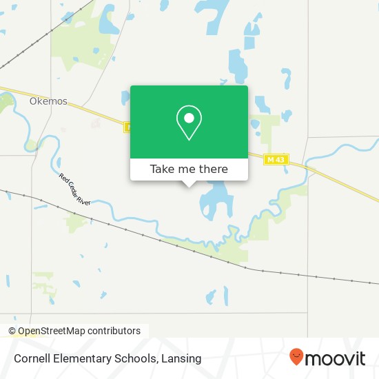 Cornell Elementary Schools map