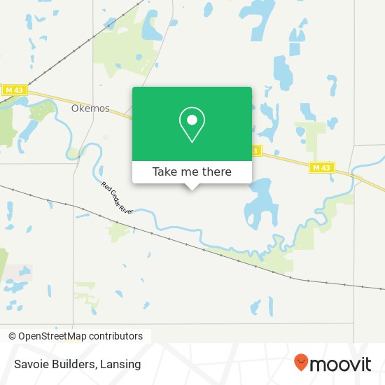 Savoie Builders map