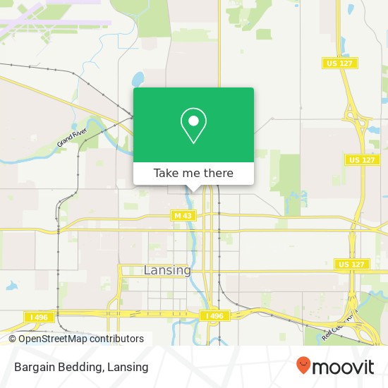 Bargain Bedding map