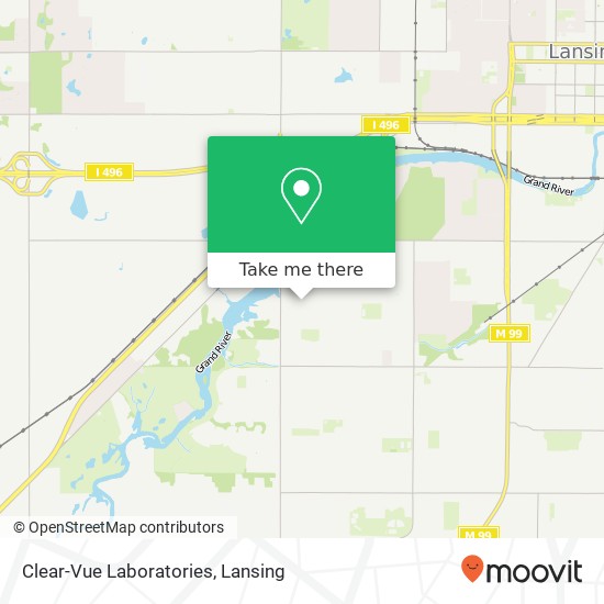 Clear-Vue Laboratories map