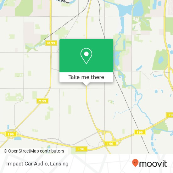 Impact Car Audio map