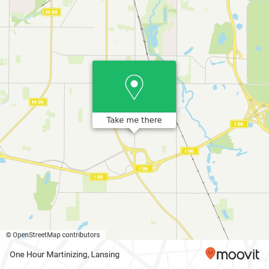 Mapa de One Hour Martinizing