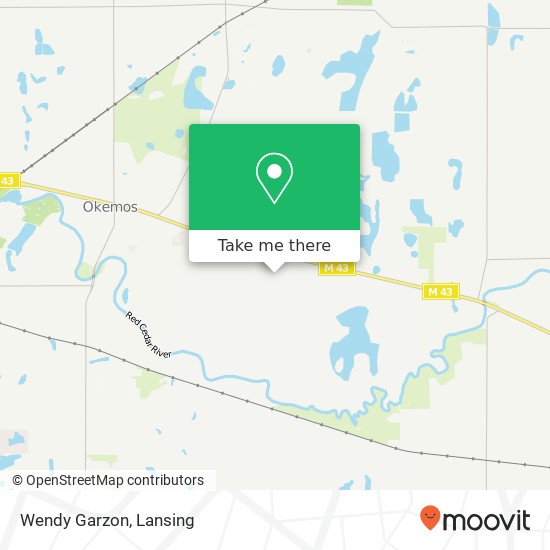 Wendy Garzon map