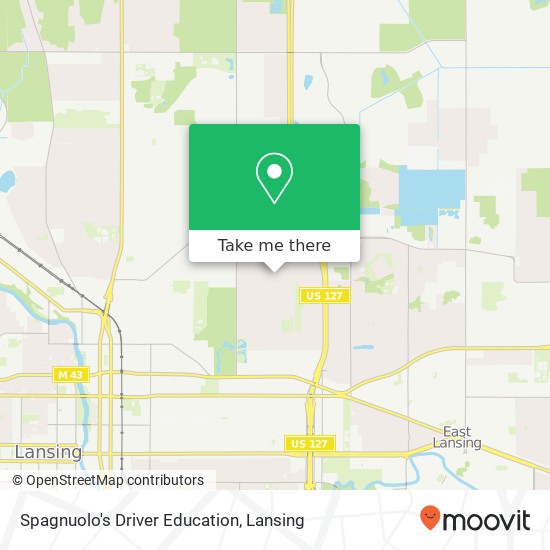 Spagnuolo's Driver Education map