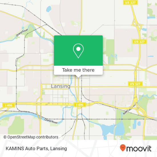 KAMINS Auto Parts map