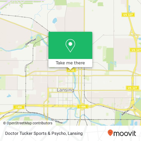 Mapa de Doctor Tucker Sports & Psycho