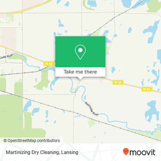 Martinizing Dry Cleaning map