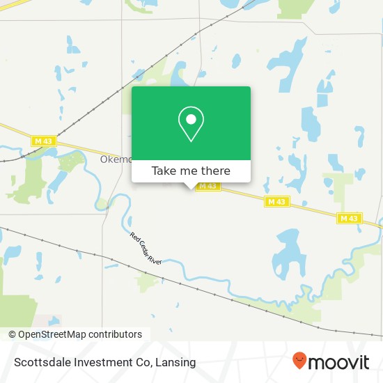 Mapa de Scottsdale Investment Co