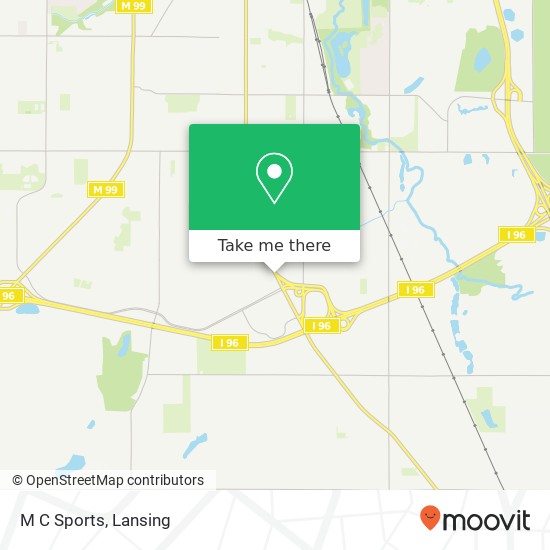 M C Sports map