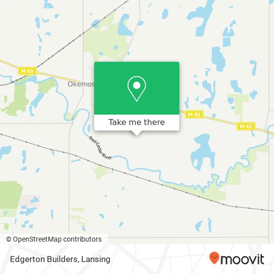 Edgerton Builders map