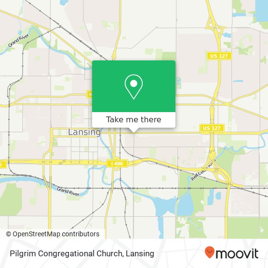 Mapa de Pilgrim Congregational Church