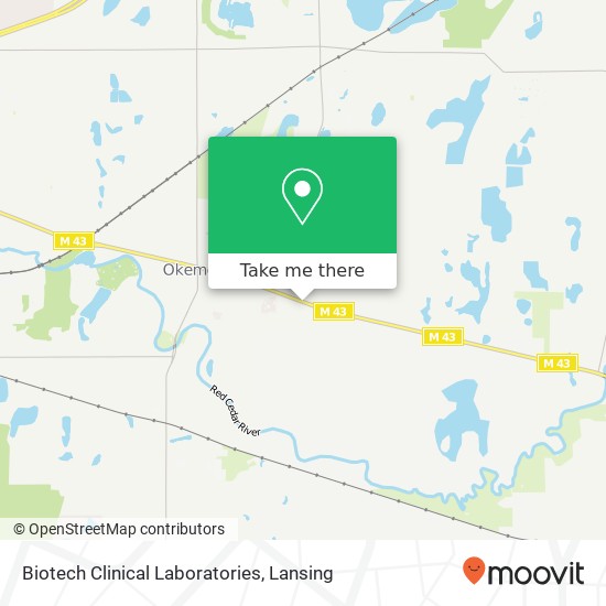 Biotech Clinical Laboratories map