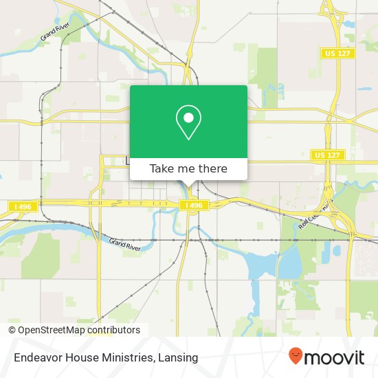 Endeavor House Ministries map